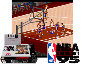 NBA Live '95 (U) [f2] Cover